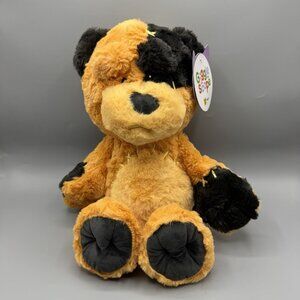 Giggle Scape Orange Bear Frankenstein Plush Halloween 16" Target Excl NEW TAGS